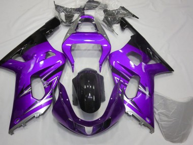 2001-2003 Violet & Argent GSXR 600-750 Carénage