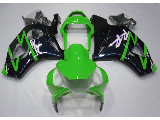 2002-2003 Noir Brillant & Vert CBR954RR Carénage 2002-2003 Noir Brillant & Vert CBR954RR Carénage