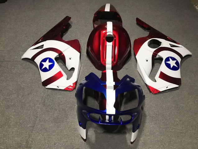 2002-2005 Capitaine Amérique ZX12R Carénage 2002-2005 Capitaine Amérique ZX12R Carénage