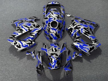2002-2012 Bleu Camouflage VFR800 Carénage