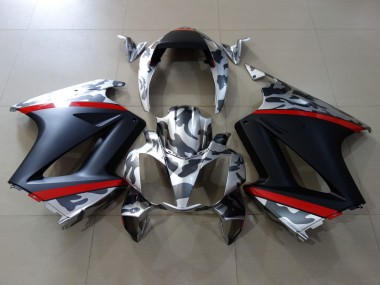 2002-2012 Mat & Camo VFR800 Carénage