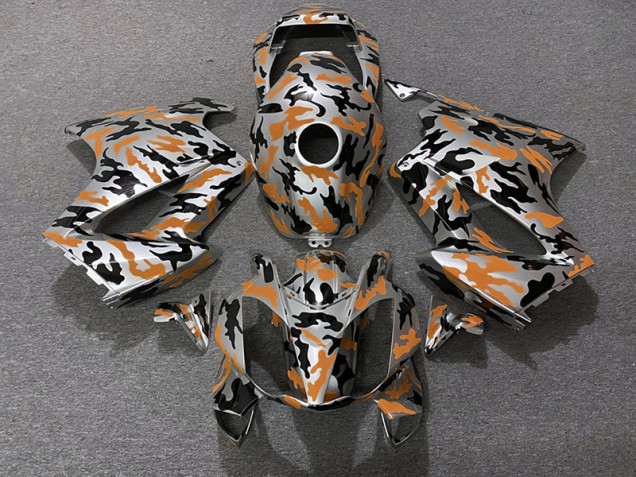 2002-2012 Orange Camouflage VFR800 Carénage