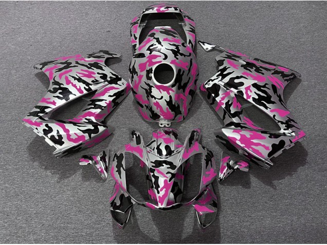 2002-2012 Rose Camouflage VFR800 Carénage 2002-2012 Rose Camouflage VFR800 Carénage