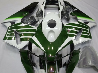 2003-2004 Blanc Brillant & Fondu Vert CBR600RR Carénage