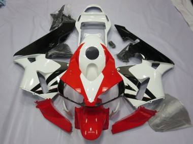 2003-2004 Blanc Rouge & Noir CBR600RR Carénage