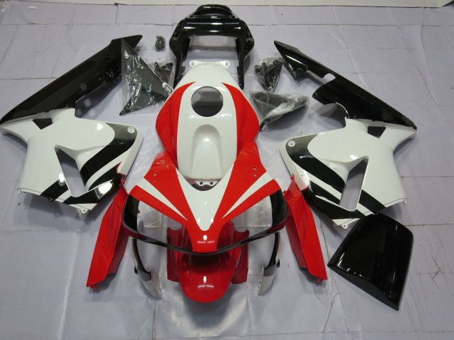 2003-2004 Blanc Rouge & Noir OEM CBR600RR Carénage 2003-2004 Blanc Rouge & Noir OEM CBR600RR Carénage