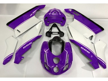 2003-2004 Blanc Violet & Noir Ducati 749 999 Carénage