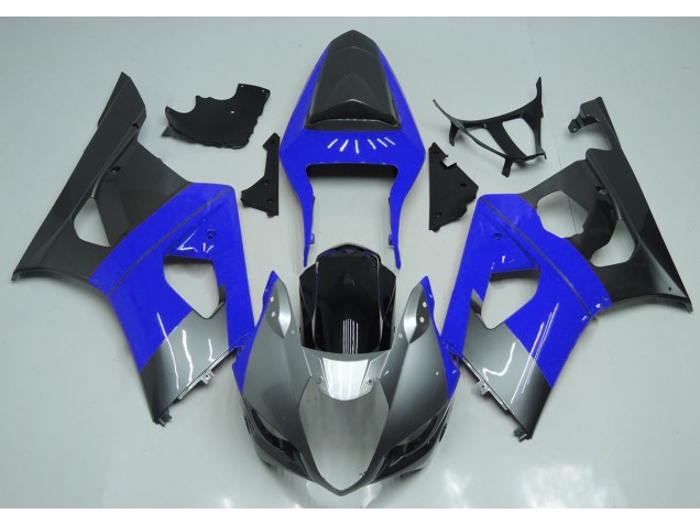 2003-2004 Bleu Argent & Noir GSXR 1000 Carénage 2003-2004 Bleu Argent & Noir GSXR 1000 Carénage