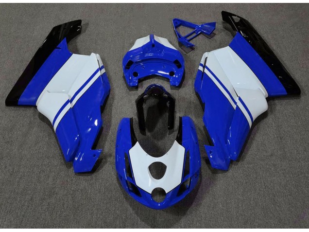 2003-2004 Bleu Brillant & Blanc Ducati 749 999 Carénage 2003-2004 Bleu Brillant & Blanc Ducati 749 999 Carénage