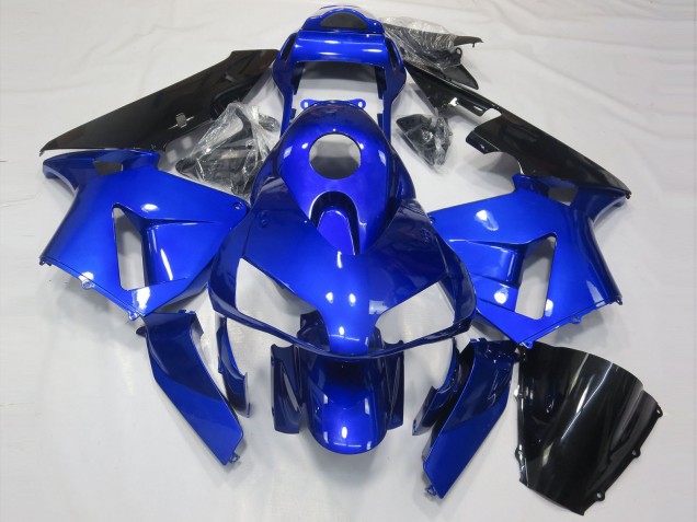 2003-2004 Bleu Brillant & Noir CBR600RR Carénage 2003-2004 Bleu Brillant & Noir CBR600RR Carénage