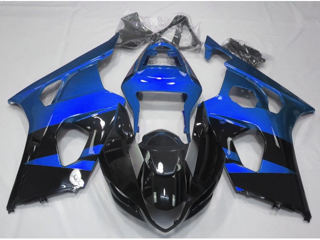 2003-2004 Bleu Brillant & Noir GSXR 1000 Carénage 2003-2004 Bleu Brillant & Noir GSXR 1000 Carénage