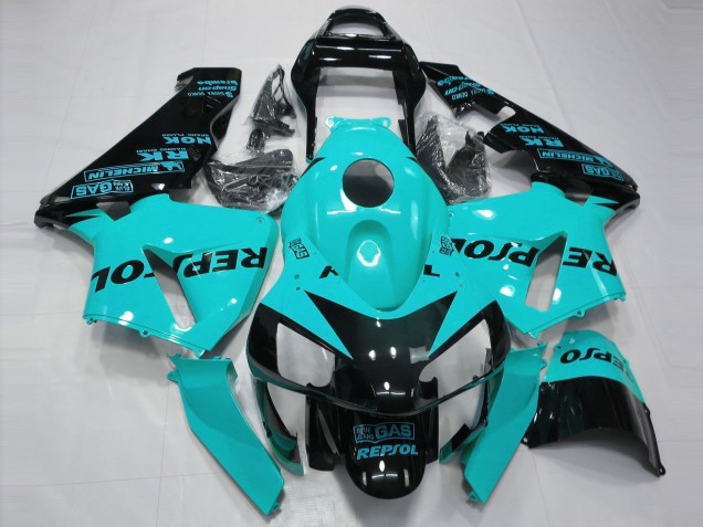 2003-2004 Bleu Clair Repsol CBR600RR Carénage 2003-2004 Bleu Clair Repsol CBR600RR Carénage