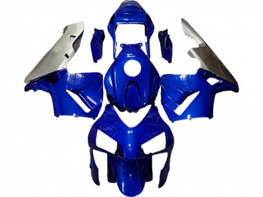 2003-2004 Bleu Profond & Argent CBR600RR Carénage