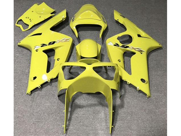 2003-2004 Jaune Brillant ZX6R Carénage 2003-2004 Jaune Brillant ZX6R Carénage