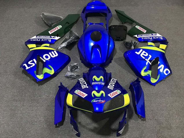 2003-2004 Movistar CBR600RR Carénage 2003-2004 Movistar CBR600RR Carénage