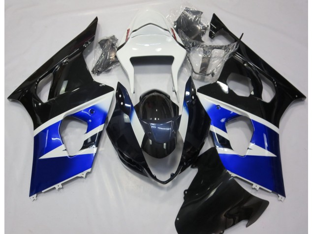 2003-2004 Noir Bleu & Blanc GSXR 1000 Carénage 2003-2004 Noir Bleu & Blanc GSXR 1000 Carénage
