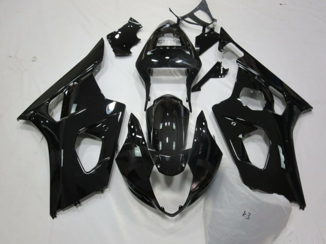 2003-2004 Noir Brillant GSXR 1000 Carénage 2003-2004 Noir Brillant GSXR 1000 Carénage