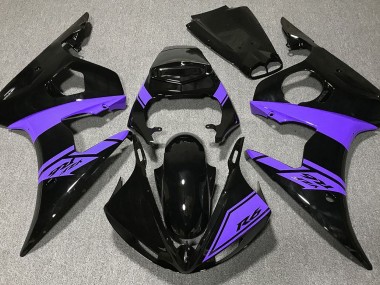 2003-2004 Noir Brillant & Violet R6 Carénage