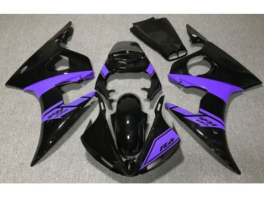 2003-2004 Noir Brillant & Violet R6 Carénage
