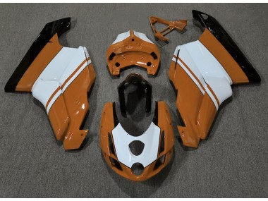 2003-2004 Orange Brillant & Blanc Ducati 749 999 Carénage
