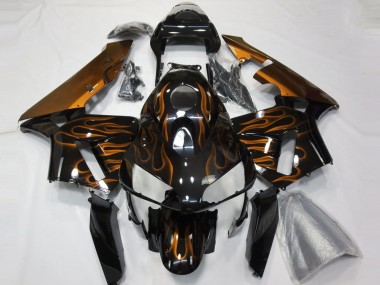 2003-2004 Orange Flamme CBR600RR Carénage