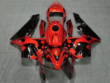 2003-2004 Orange Foncé Brillant CBR600RR Carénage