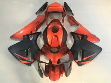 2003-2004 Orange & Noir Mat CBR600RR Carénage