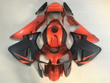 2003-2004 Orange & Noir Mat CBR600RR Carénage