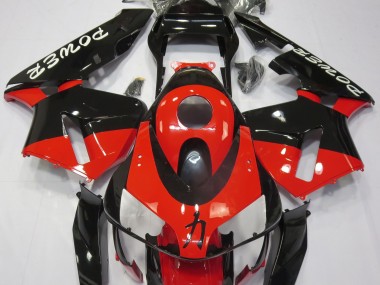 2003-2004 Puissance Rouge Brillant CBR600RR Carénage