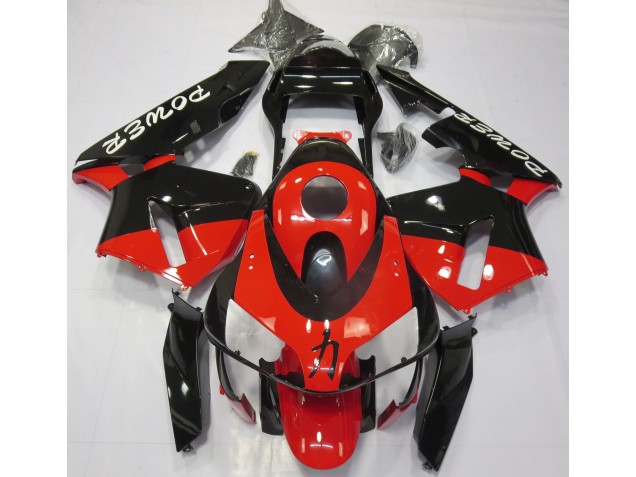 2003-2004 Puissance Rouge Brillant CBR600RR Carénage 2003-2004 Puissance Rouge Brillant CBR600RR Carénage