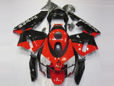 2003-2004 Puissance Rouge Noir CBR600RR Carénage