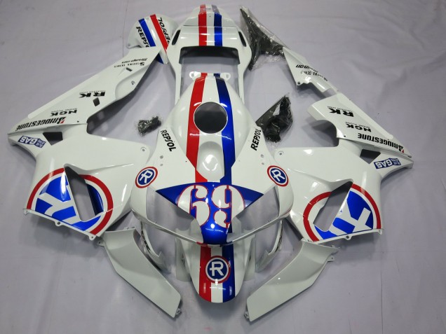 2003-2004 Repsol 69 CBR600RR Carénage 2003-2004 Repsol 69 CBR600RR Carénage