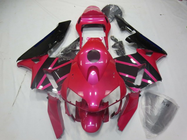 2003-2004 Rose & Noir CBR600RR Carénage 2003-2004 Rose & Noir CBR600RR Carénage