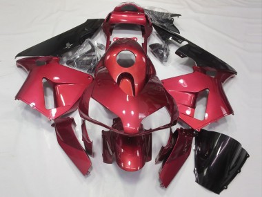 2003-2004 Rouge Bonbon Brillant CBR600RR Carénage