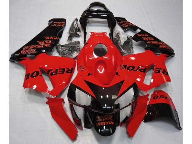 2003-2004 Rouge Brillant Repsol CBR600RR Carénage 2003-2004 Rouge Brillant Repsol CBR600RR Carénage