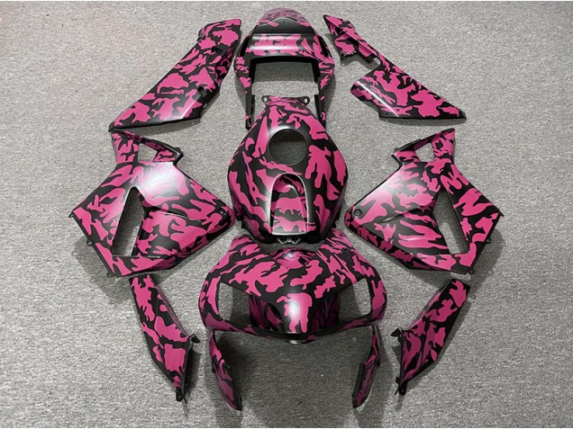 2003-2004 Rouge Camouflage CBR600RR Carénage 2003-2004 Rouge Camouflage CBR600RR Carénage