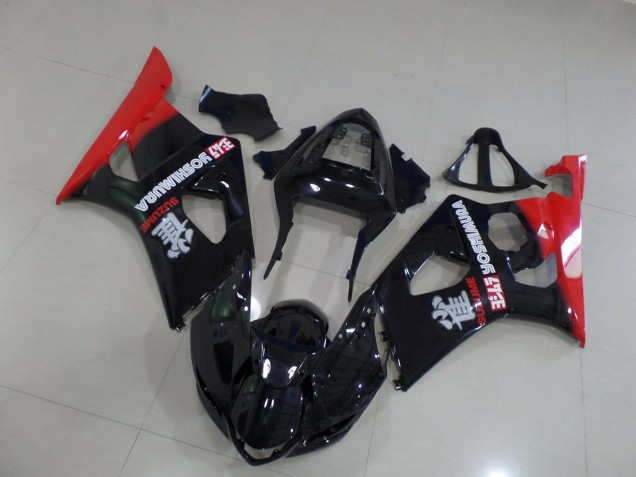2003-2004 Rouge & Noir GSXR 1000 Carénage 2003-2004 Rouge & Noir GSXR 1000 Carénage