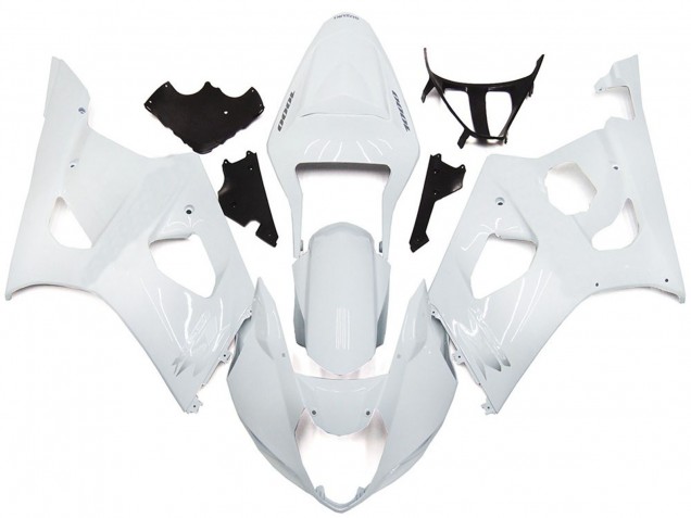 2003-2004 Style Blanc Brillant Uni GSXR 1000 Carénage 2003-2004 Style Blanc Brillant Uni GSXR 1000 Carénage