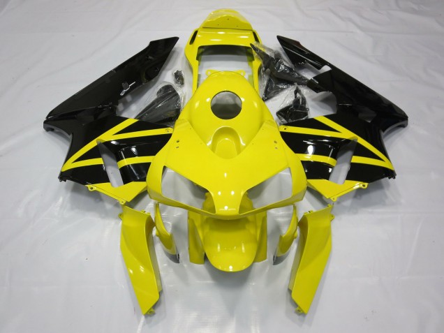 2003-2004 Style Jaune & Noir OEM CBR600RR Carénage 2003-2004 Style Jaune & Noir OEM CBR600RR Carénage