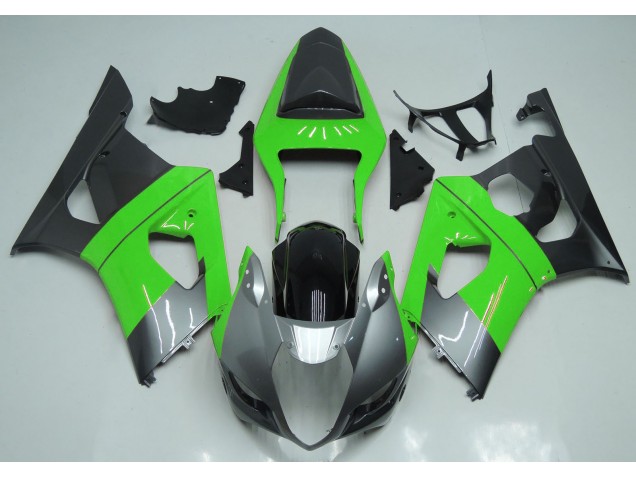 2003-2004 Vert Argent & Noir GSXR 1000 Carénage 2003-2004 Vert Argent & Noir GSXR 1000 Carénage