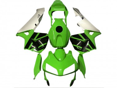 2003-2004 Vert Brillant & Argent Mat CBR600RR Carénage