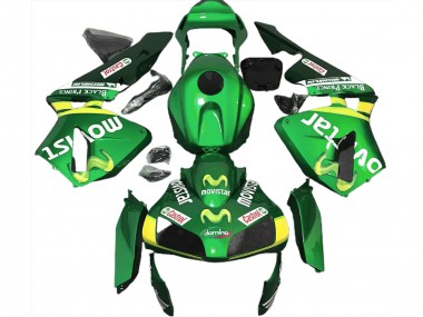 2003-2004 Vert Movistar CBR600RR Carénage
