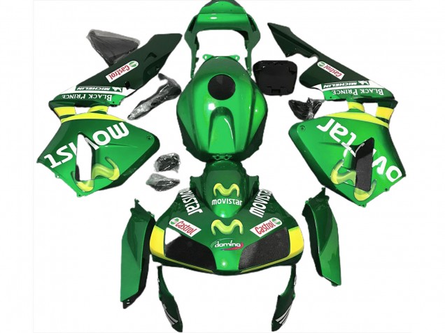 2003-2004 Vert Movistar CBR600RR Carénage 2003-2004 Vert Movistar CBR600RR Carénage