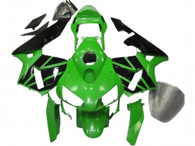 2003-2004 Vert Noir Pas De Décalcomanies CBR600RR Carénage
