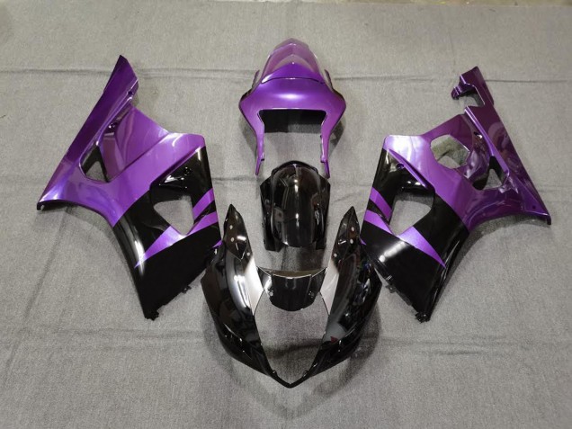 2003-2004 Violet Brillant & Noir GSXR 1000 Carénage 2003-2004 Violet Brillant & Noir GSXR 1000 Carénage