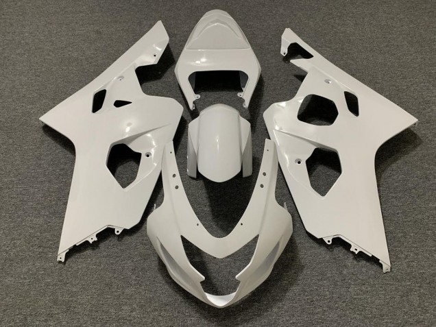 2004-2005 Blanc Brillant GSXR 600-750 Carénage 2004-2005 Blanc Brillant GSXR 600-750 Carénage