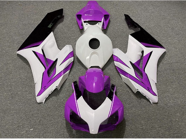 2004-2005 Blanc Violet & Noir Brillant CBR1000RR Carénage 2004-2005 Blanc Violet & Noir Brillant CBR1000RR Carénage