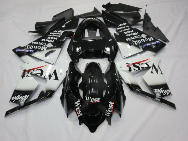 2004-2005 Blanc West ZX10R Carénage 2004-2005 Blanc West ZX10R Carénage