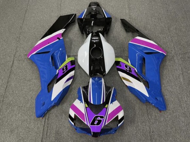 2004-2005 Bleu 6 CBR1000RR Carénage 2004-2005 Bleu 6 CBR1000RR Carénage