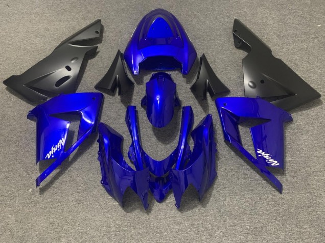 2004-2005 Bleu Brillant & Noir ZX10R Carénage 2004-2005 Bleu Brillant & Noir ZX10R Carénage